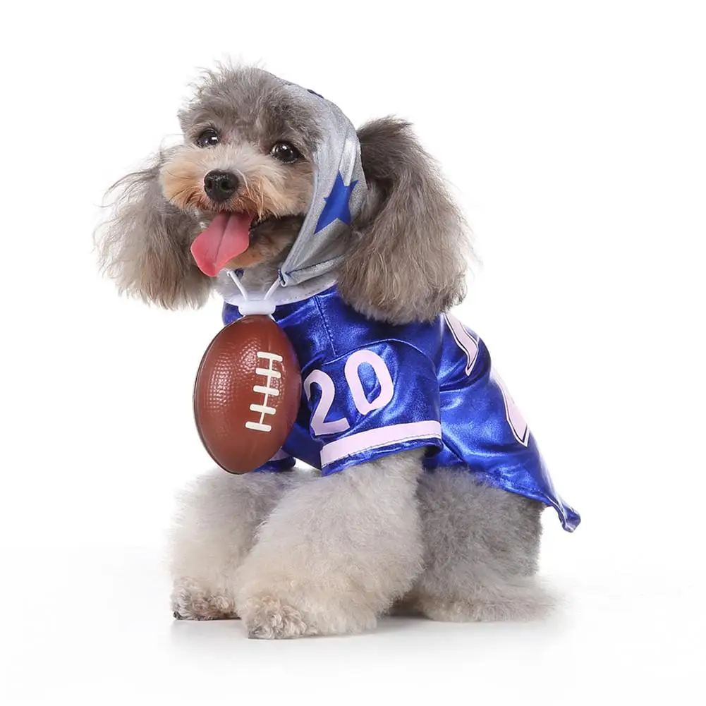 Dog Coat With Sewing Pattern For Small Medium Large Size Dogs Pet Rugby Suit Sweatshirt Clothes | Дом и сад