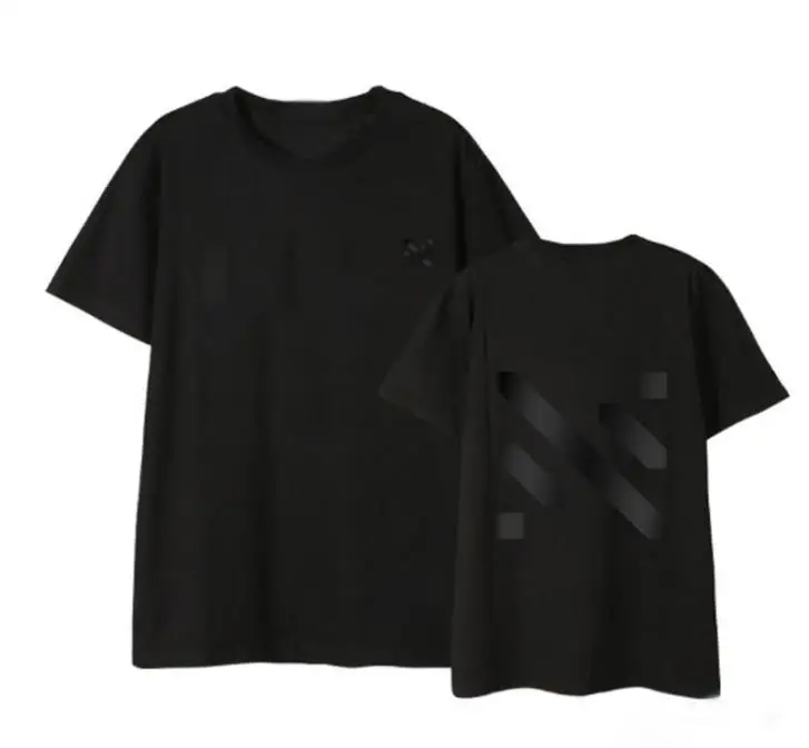 Новое поступление летних стильных nuest концерт же печати Футболка с круглым