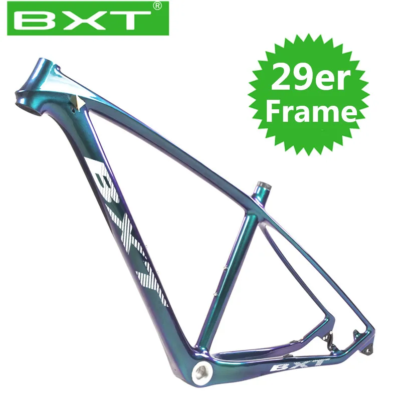 BXT MTB рама для велосипеда 29er полная карбоновая горного Максимальная нагрузка 250 кг