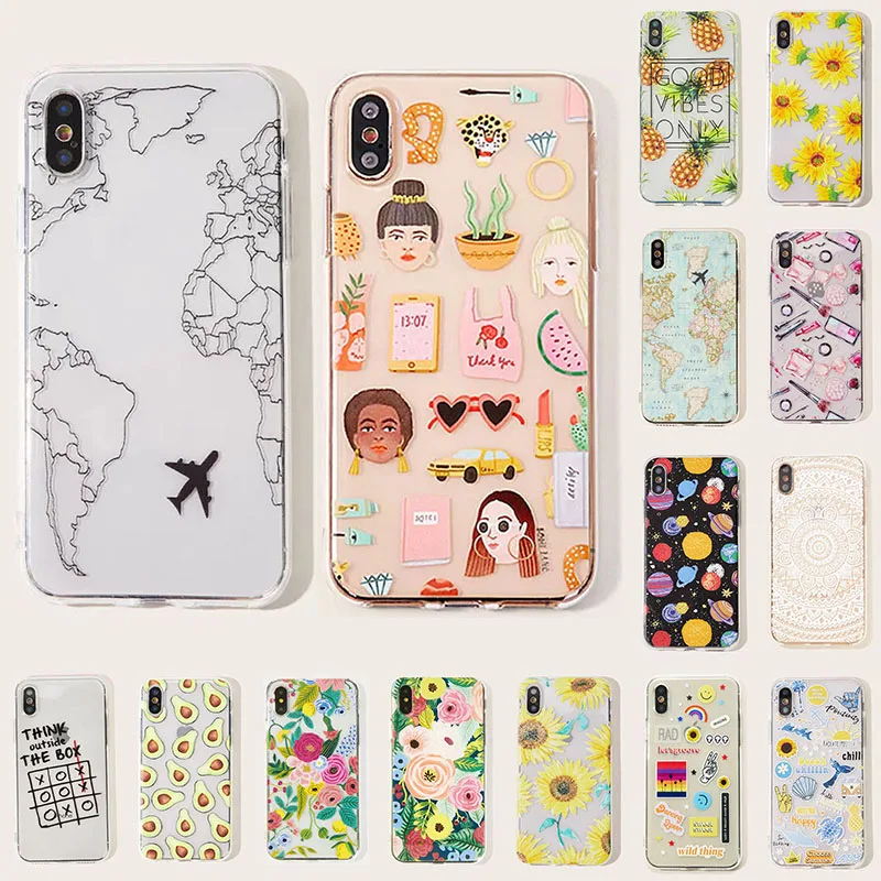 Чехол для iPhone 6P/7/7P/XR/X/Xs/11/11Pro Max из ТПУ|Бамперы| |