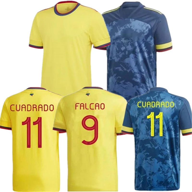 

High-Quality 2021 Customized Colombia Jersey James Men's Football Training Sweatshirt