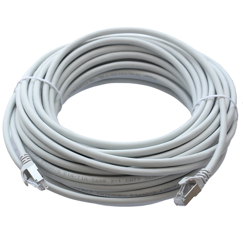 

10 mtr Cat7 SSTP 26AWG Patch Cable for RJ45 Computer XBox Networking LAN Cords