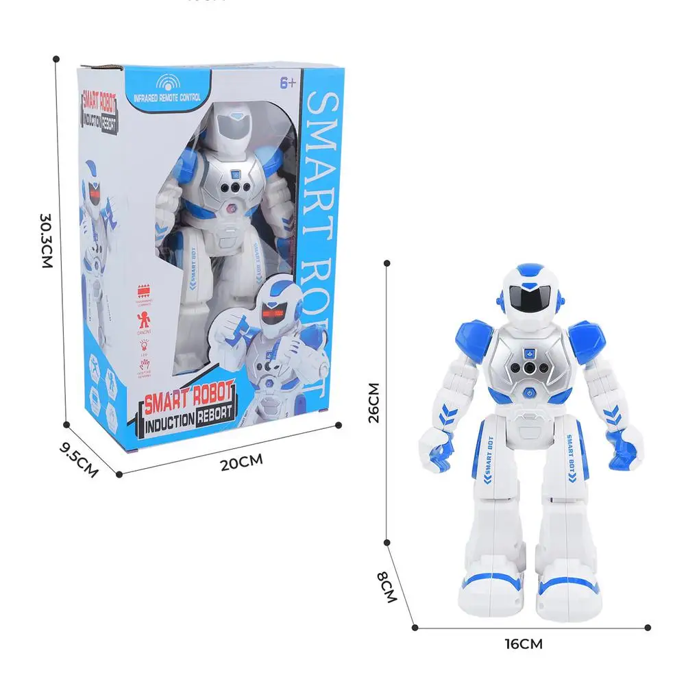 

Intelligent Early Education Remote Control Robot Puzzle Boy Children's Toy Gesture Induction Action Sing Dance Action Figure