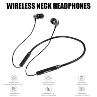lenovo he05 neck mounted headset bluetooth compatible 5 0 wireless stereo sports headset ipx5 waterproof headset