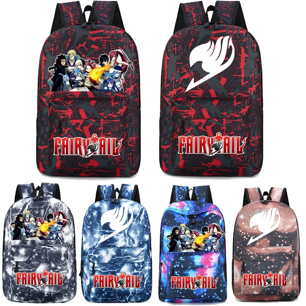 

Рюкзак "Хвост Феи" Женский Мужской Повседневный портативный рюкзак для подростков, девочек, мальчиков, повседневный рюкзак, школьные дорожн...