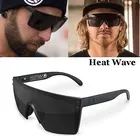 Солнцезащитные очки Мужские, женские, квадратные, для вождения, винтажные, спортивные, 2021, с защитой UV400, солнечные очки волны