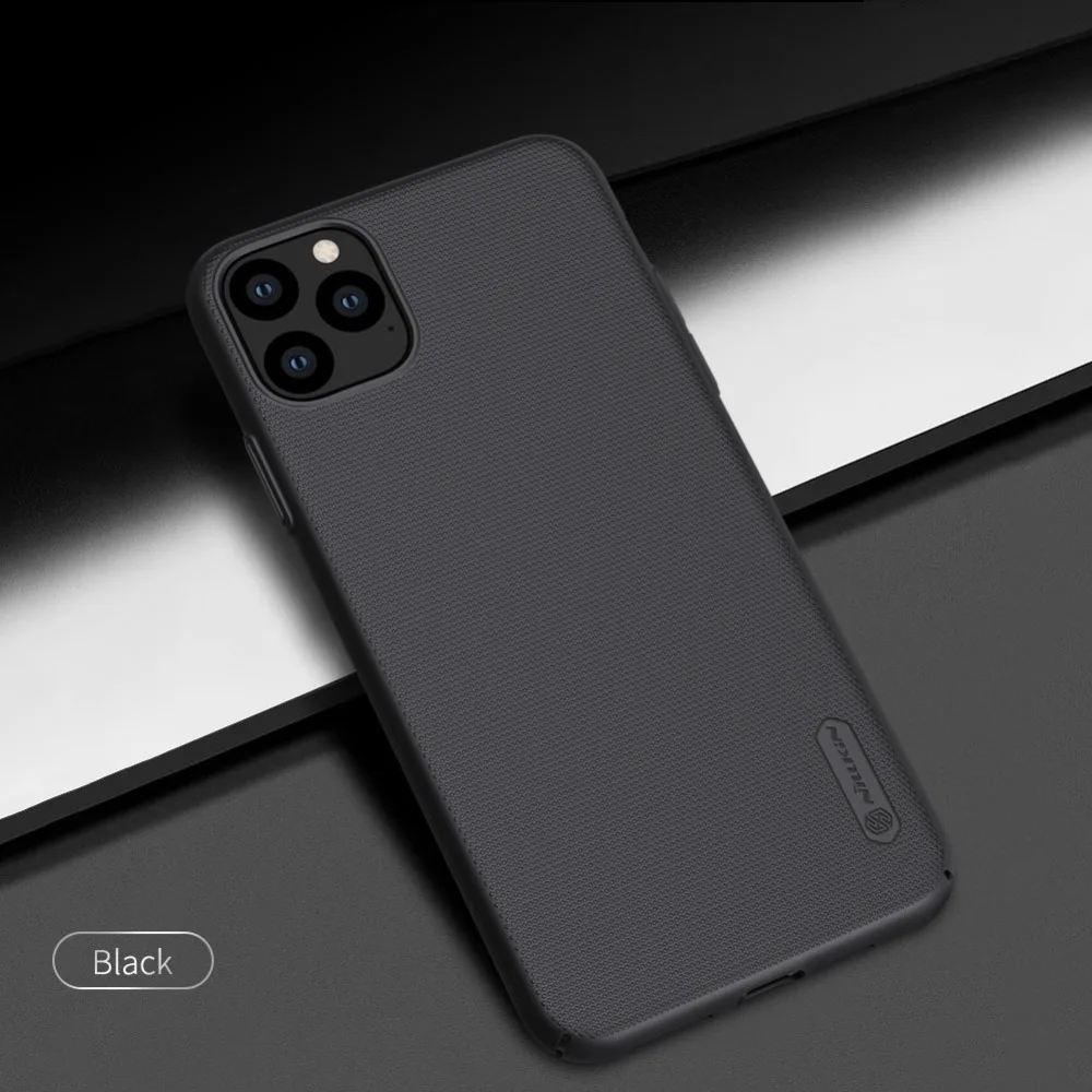 Для iPhone 11 Pro Max XS Max XR X Nillkin Супер Матовый Защитный Жесткий Тонкий чехол для задней панели ПК для iPhone 11 XR XS Max X чехол для телефона