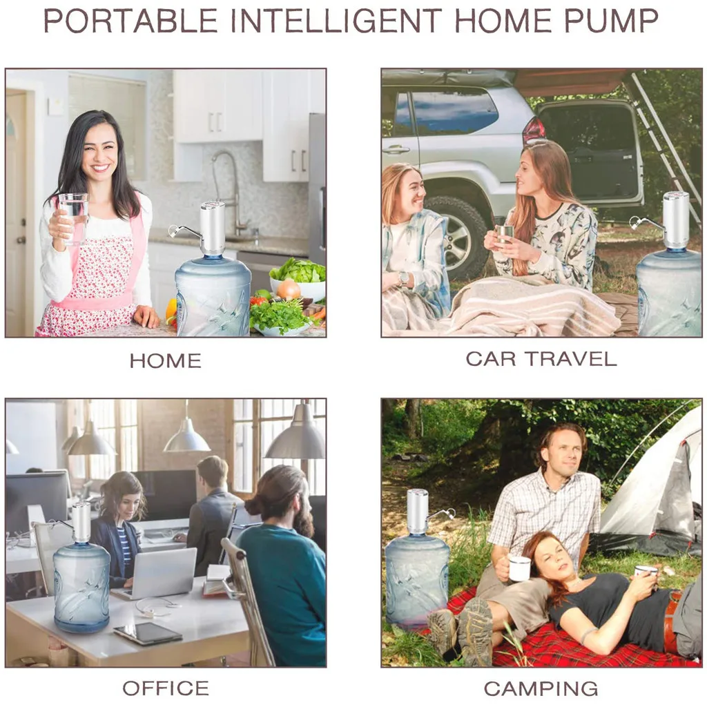 Умный автоматический Электрический диспенсер для питьевой воды помпа с