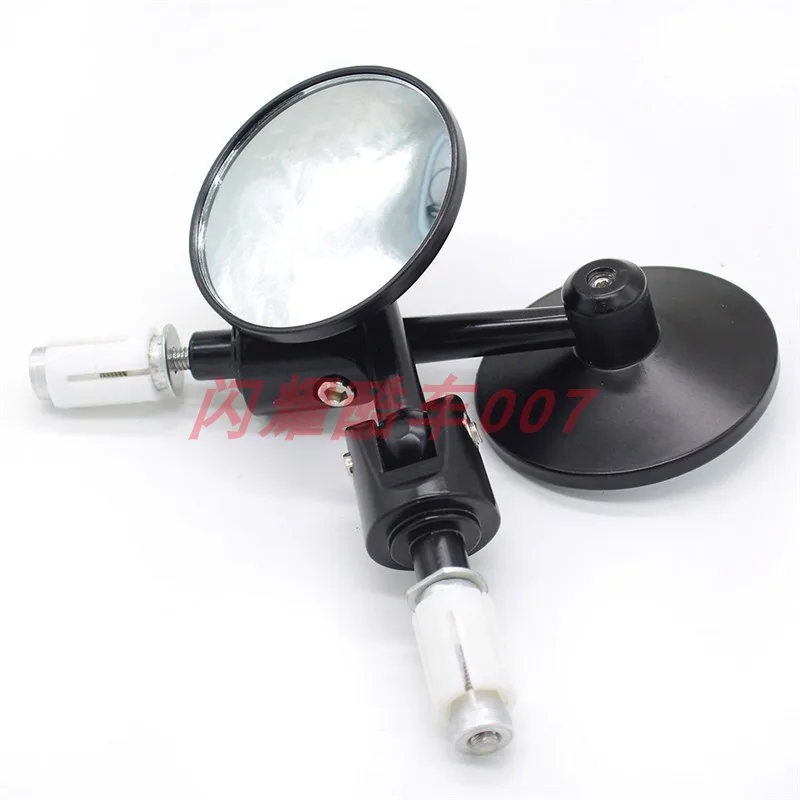 

Black Motorcycle Rearview Metal Refitting Accessories Handle End Installation for Yamaha Suzuki Kawasak BMW Honda Ducati KTM