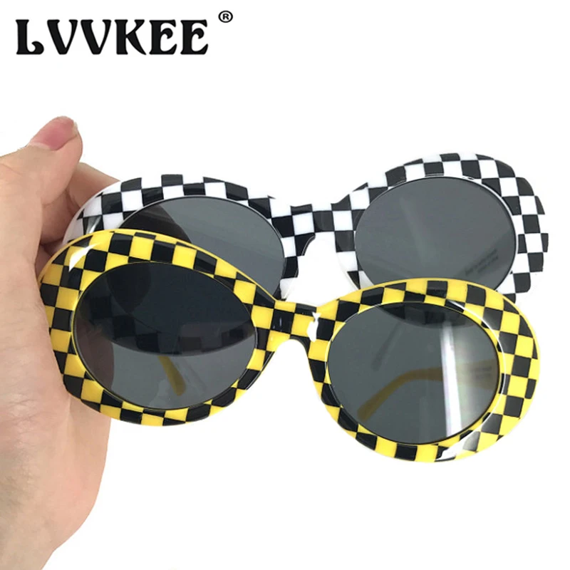 LVVKEE, ретро очки, солнцезащитные очки, женские/мужские, NIRVANA Kurt Cobain, солнцезащитные очки, зеркальные очки для мужчин, мозаичные очки, UV400