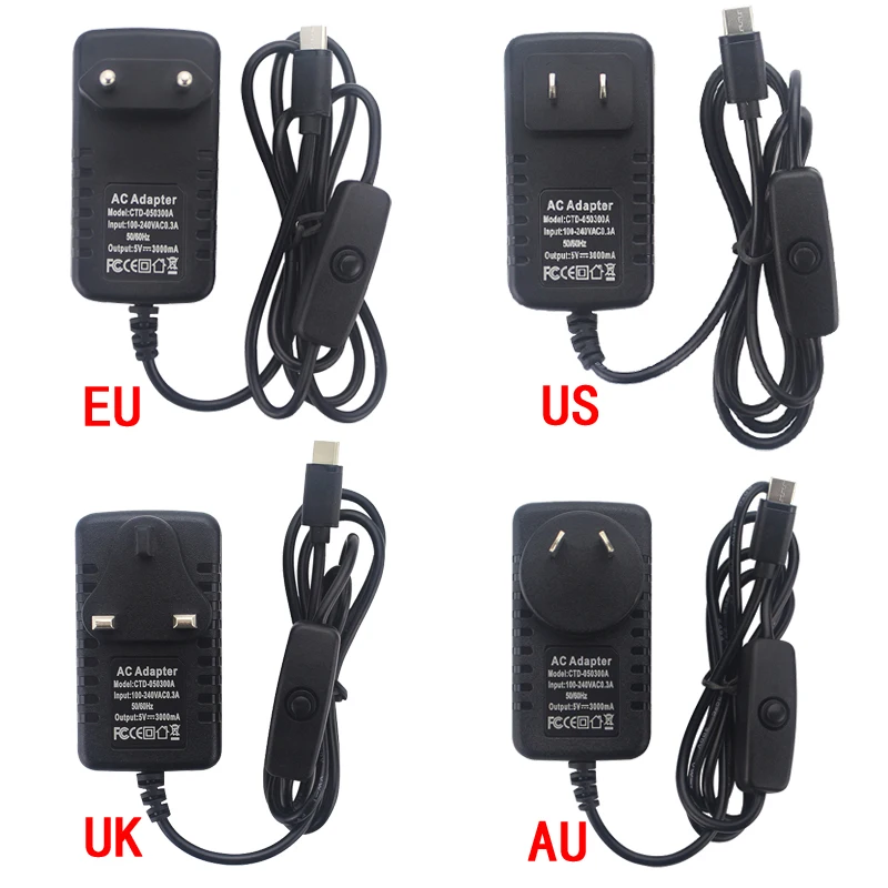 Raspberry Pi 4 Model B Kit 2G / 4G 8G RAM + 3 5 дюймовый сенсорный экран чехол источник питания SD