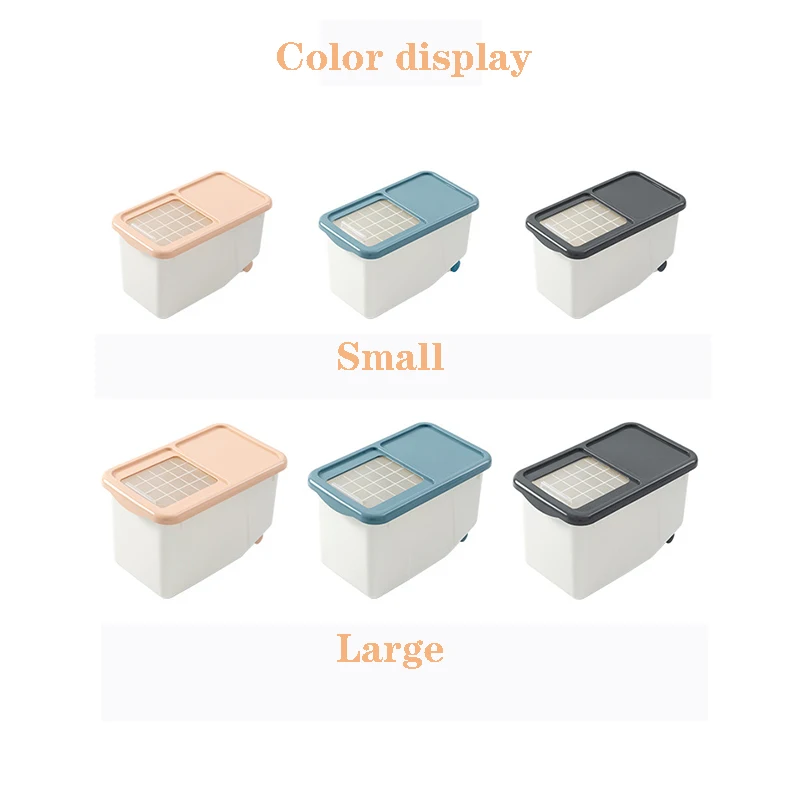 SMARTPET простой Стиль собака Кот Еда баррель контейнер для хранения сухой корм