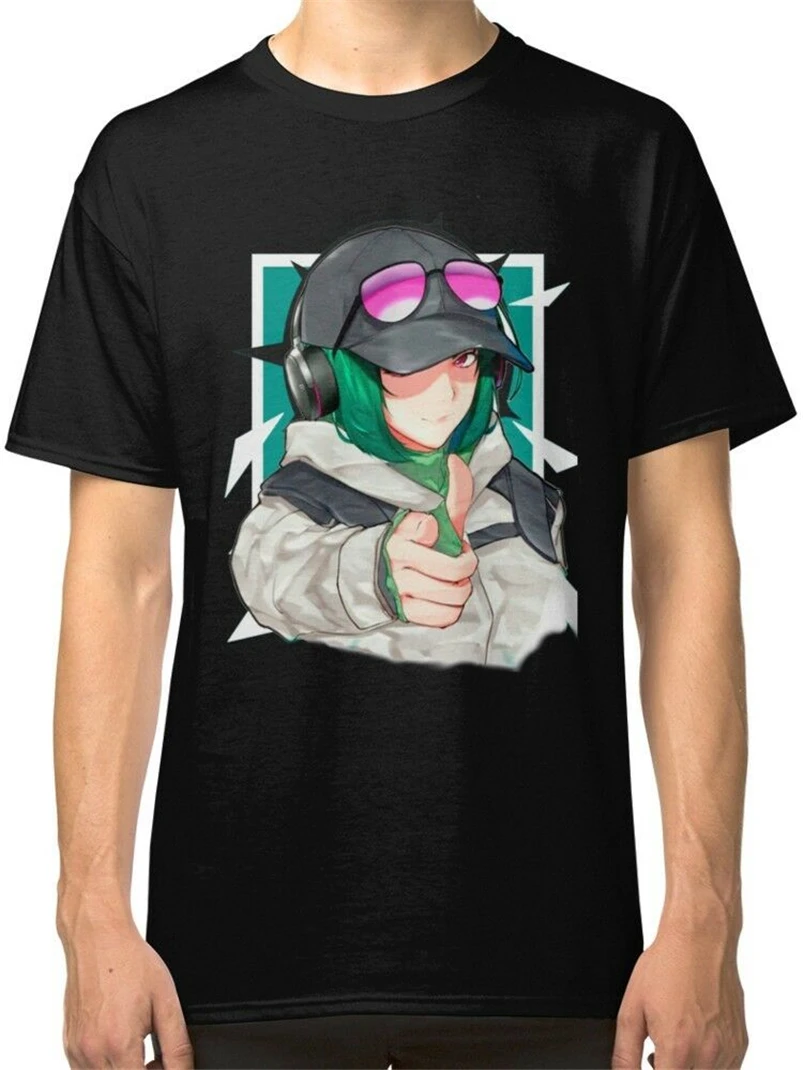 Ela R6S Rainbow Six Siege черные футболки новая крутая футболка |