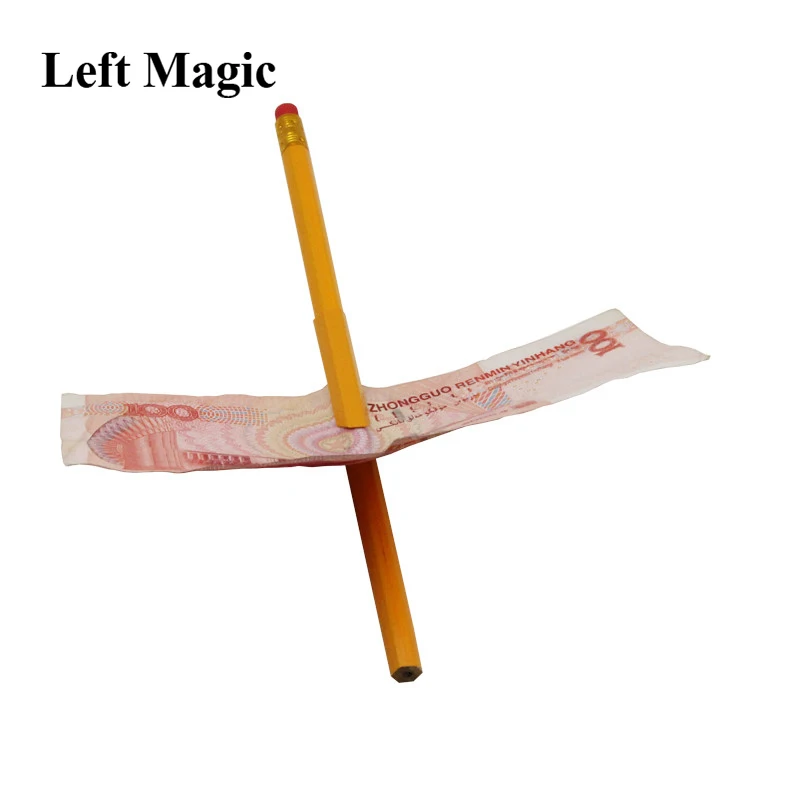 1 шт. забавные крупным планом проникновение ручки через Бумага цена в долларах