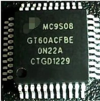 100 new free shipping 8 bit microcontroller mcu mc9s08gt60acfbe qfp44 patch chip microcomputer