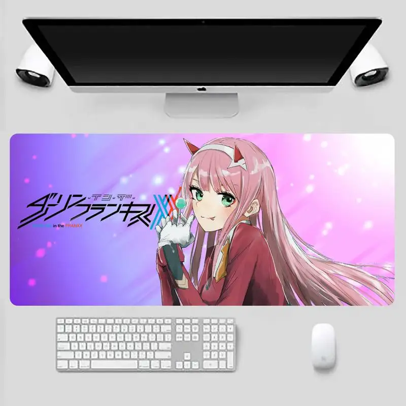 

Zero two daring Silicone large/small Pad to Mouse Game Game Office Work Mouse Mat pad X XL Non-slip Laptop Cushion mouse pad