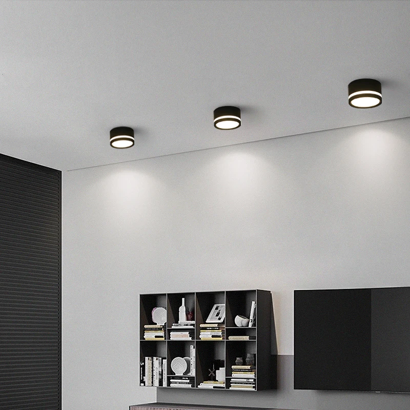 

Surface Mounted 15W 12W 9W 7W 5W LED Downlight Guide Strip Light Driverless Ceiling Lamps Spot Lights Ceiling Fixtures Light