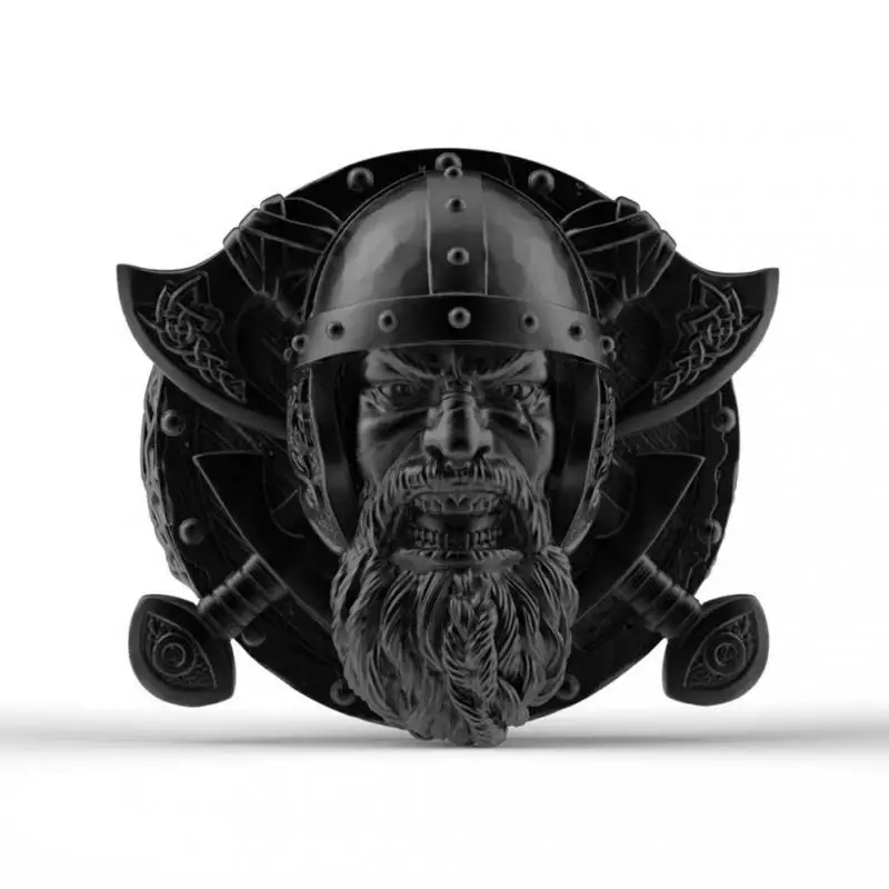 Нержавеющая сталь щит топор Викинг мужское кольцо Odin высокое качество языческий