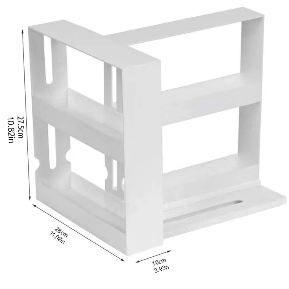 

Practical Universal Spice Jar Rack Shelf Stackable Pantry Pan Pot Organizer Home Kitchen Shelving Usage Storage Tool