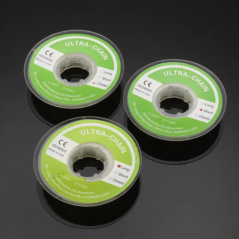 300 см Стоматологическая резиновая цепочка Ортодонтическая эластичная