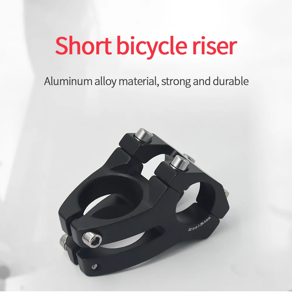

Bicycle Handlebar Stem Riser Aluminium Alloy High Strength CNC Machined Bike Stem MTB Mountain Road Handlebar Dropshipping