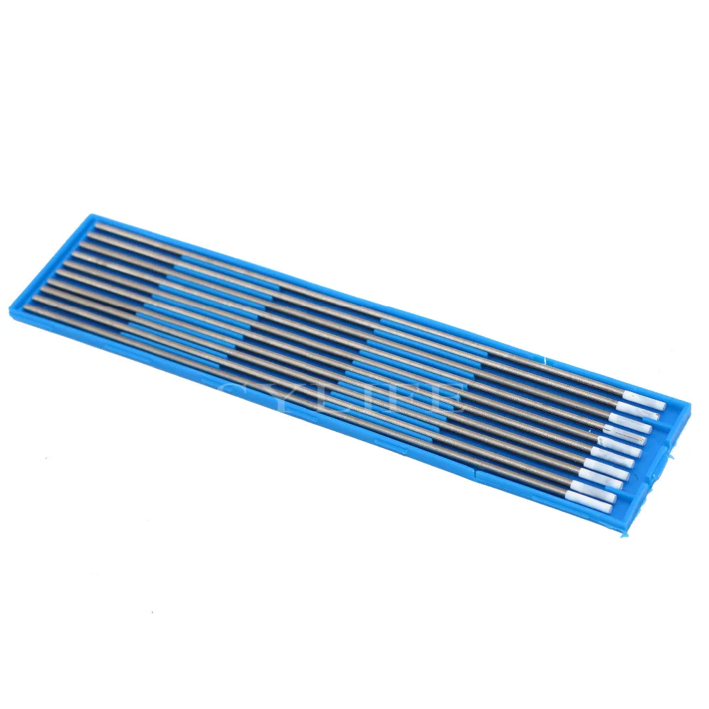 10 x WZ8 Zirconiated сварки Вольфрам электрод белый наконечник 5/64 &quotx 6&quot Чехол|electrode
