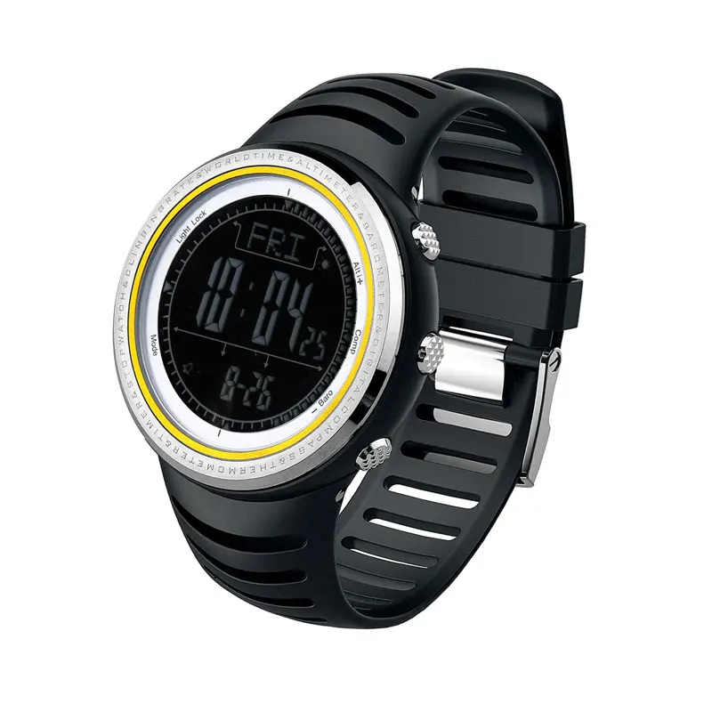 Часы наручные SUNROAD Мужские Цифровые спортивные уличные с барометром высотомером