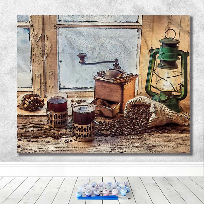 Diy Рисование по номерам картина картины классическому|Картины номерам| |