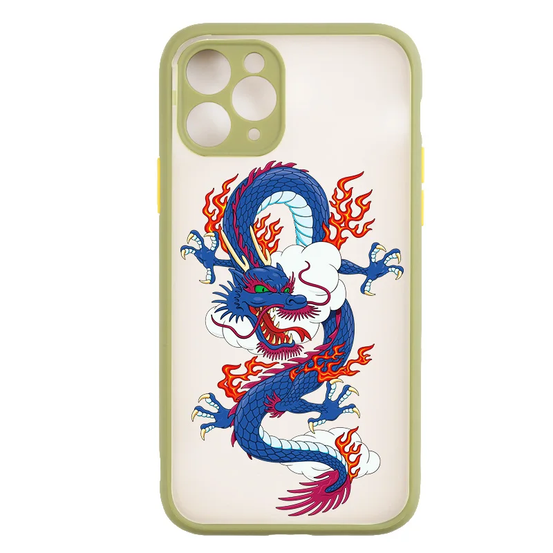 

Phone Case For iPhone 11 Pro Max 12 Mini Hard Matte Back Cover For iPhone 7 6 6S 8 Plus SE 2020 X XR XS Cases Transparent Fundas