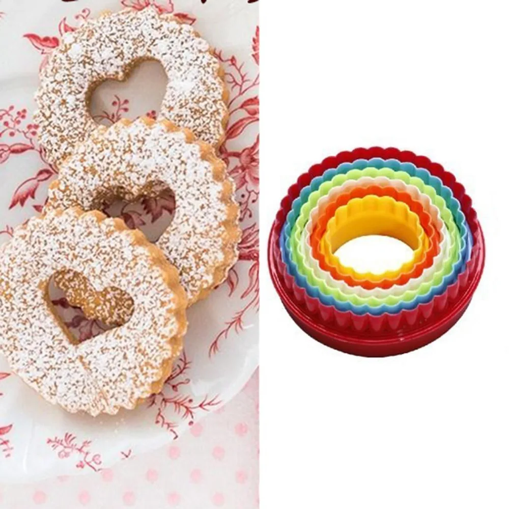 Различные формы помадка торт выпечка печенья Плунжер резак декор звезды