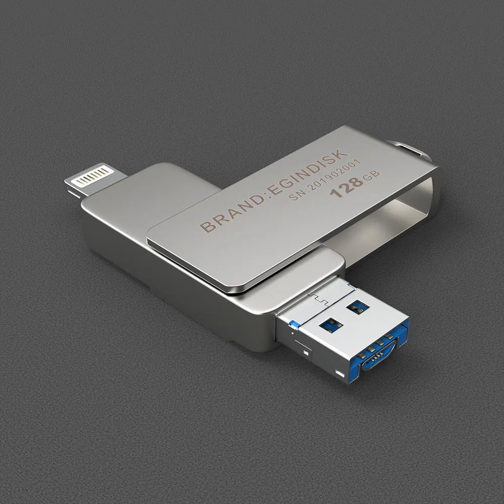Usb флеш накопитель для iPhone/Android/ПК USB 3 0 с Micro USB/Lightning/Usb|USB флэш-накопители| |