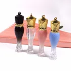 5 мл Русалка пластиковая губная трубка градиентная пудра синий косметический блеск для губ Упаковка Контейнер