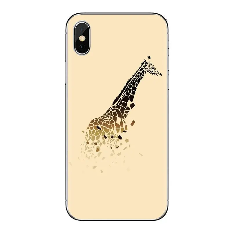 giraffe art Soft Transparent Shell Covers For Xiaomi Redmi 4 3 3S Pro Mi3 Mi4 Mi4i Mi4C Mi5 Mi5S Mi Max Note 2 |