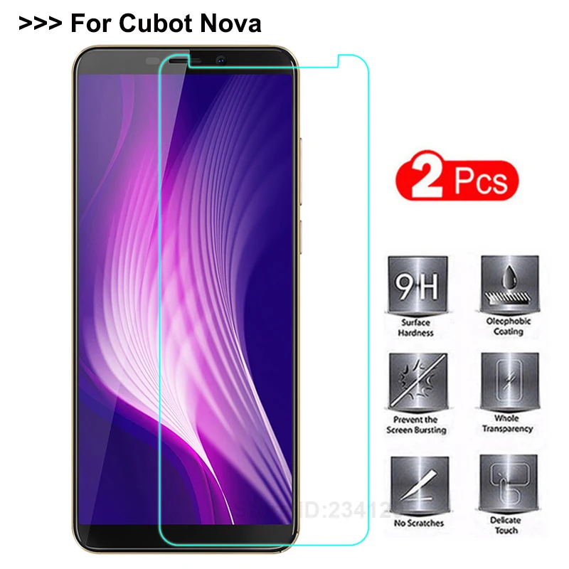 Закаленное стекло Cubot Nova защита экрана 9H защитная стеклянная пленка
