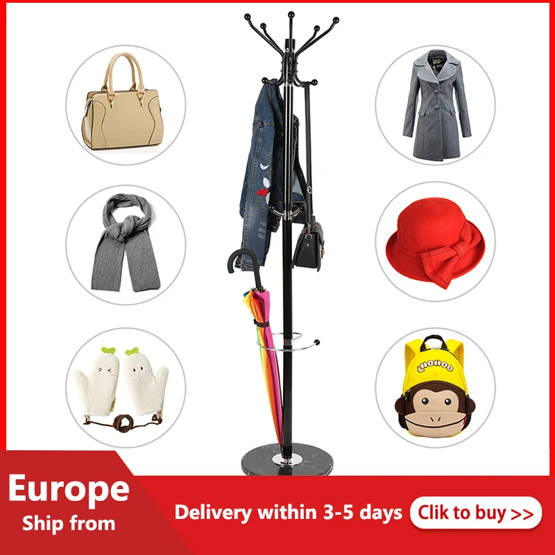 

Металлические вешалки в сборе для пальто и шляп, 1,7 м