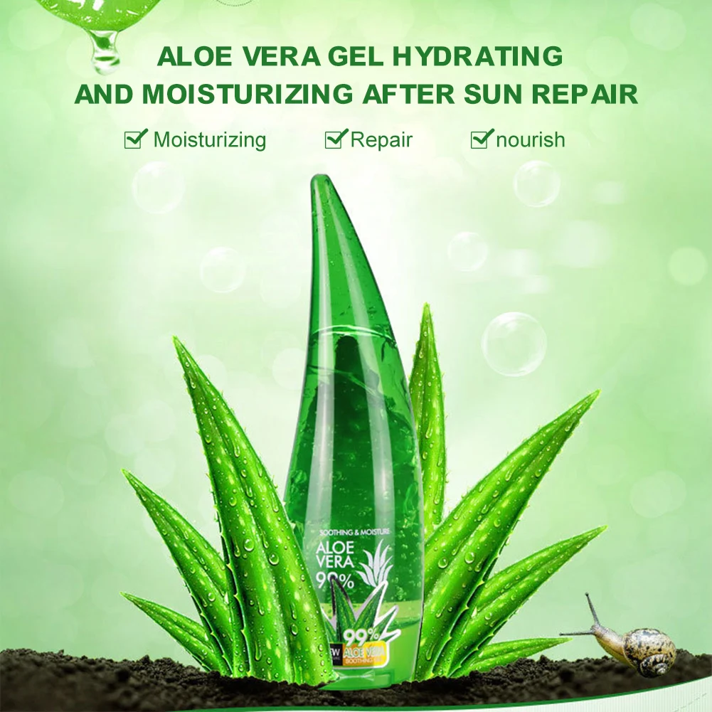 Очищающее средство для лица с экстрактом алоэ вера скраб гель увлажнения кожи