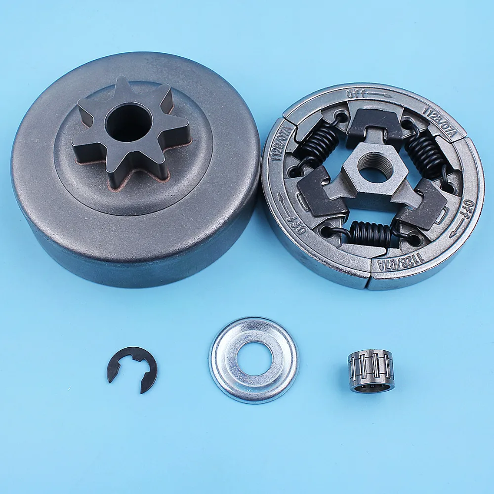 

3/8"-7T Spur Sprocket Clutch Drum Bearing Kit For Stihl MS391 MS311 MS 391 311 Chainsaw Washer E-Clip Replacement Spare Parts