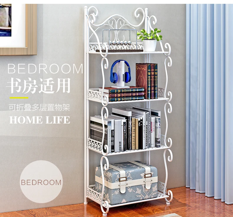 Полка для ванной комнаты напольный туалет из кованого железа многослойная