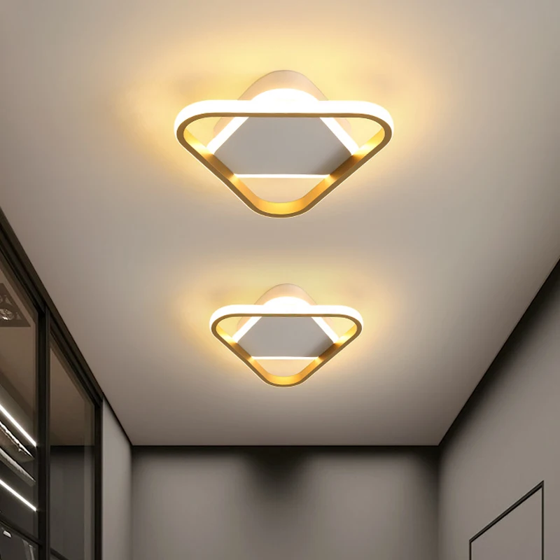 

Modern Simple Multiple Shapes Ceiling Lamps Ultra Thin Led Ceilng Lights for Hallwall Corridor Aisle Cloakroom Stairs Home Deco