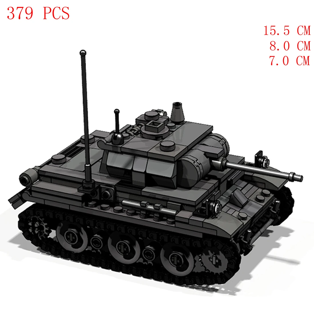 Горячая Военная WW2 немецкая армия SDKFZ 123 (VK 1303) Танк Blitz военный автомобиль