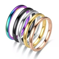 womens circle titanium steels wedding ring width 4 mm size 5 13 ggifts free shipping