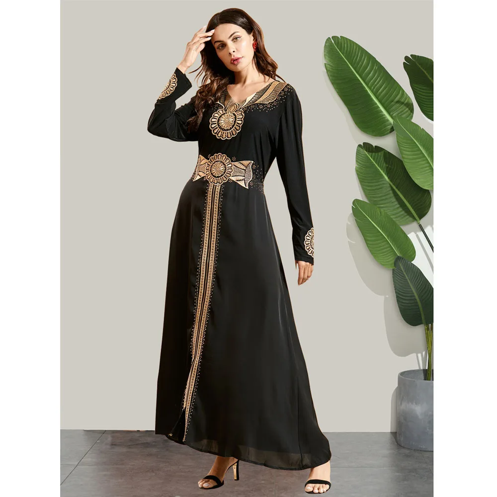 

Dubai Abaya Muslim Dress Women Bangladesh Evening Dresses Moroccan Kaftan Turkish Pakistan Abayas Robe Islamic Clothing Caftan