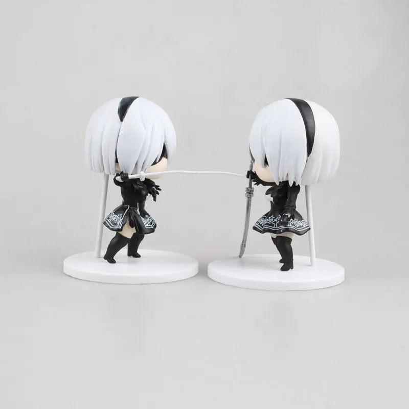 Экшн-фигурка из аниме NieR Automata YoRHa No 2 тип B версия Q черный меч и белый ПВХ