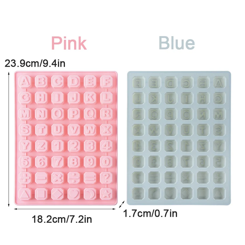 Silicone Mold Letter Alphabet Trays Ice Cube Cake Chocolate DIY Fondant Decorating Tools Bakeware Cookie Tool |