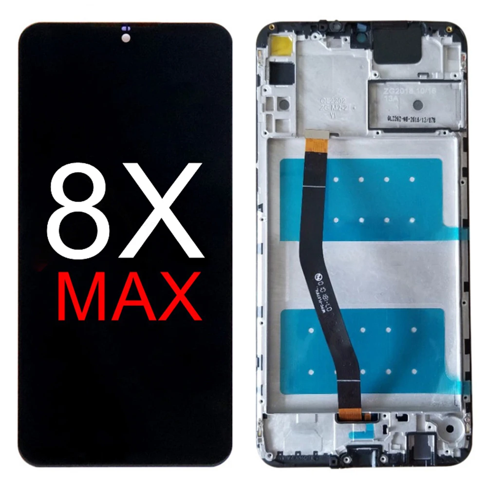7 12 &quotЖК дисплей для Huawei Честь 8X Max JSN AL00 ЖК с сенсорным экраном в сборе цифровым