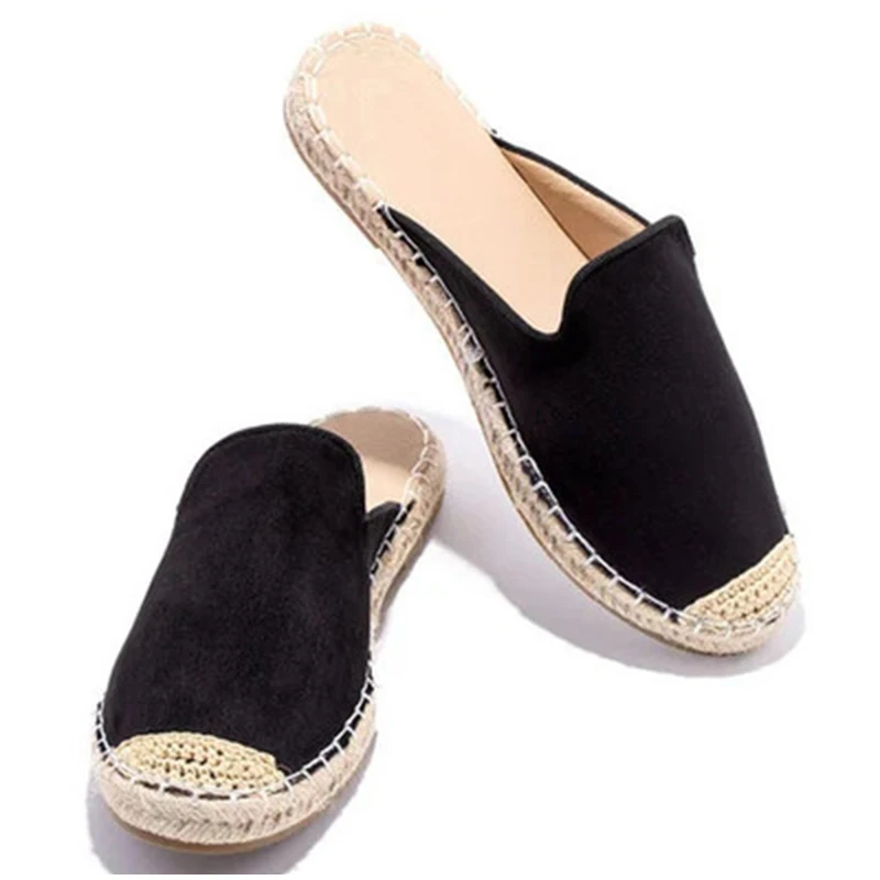 

Women's Slippers Spring Ladies Slip On Sewing Soft Bottom Flat Shoes Women Casual Slipper Comfort Female Footwear Shoes 2021 New