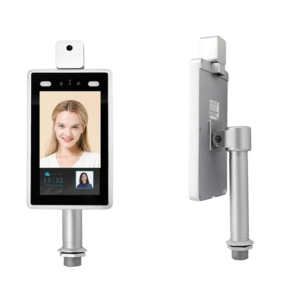 2MP 7inch thermal security camara temperature recognition human body detection camera face | Безопасность и защита