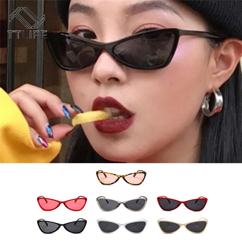 TTLIFE 2019 маленькие женские очки кошачий глаз пикантные брендовые Винтажные