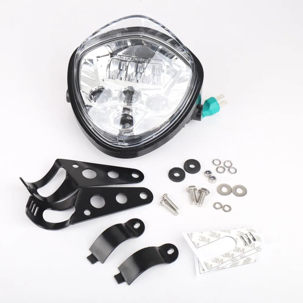 

1pc Motorcycle Modification Headlight LED Motorbike Lamp Practical Headlamp