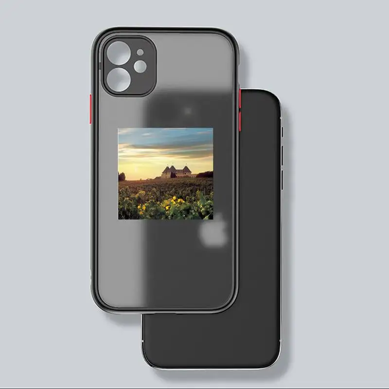 

Beautiful scenery Cottagecore Style Phone Case matte transparent For iphone 7 8 11 12 plus mini x xs xr pro max cover
